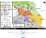 Carte des conflits du Caucase(1)
